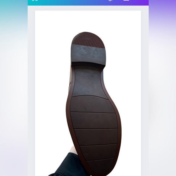 NORDSTROM MENS SHOP Leather Lace Up Ankle Chukka Boots Brown SIZE 12 - Picture 4 of 6